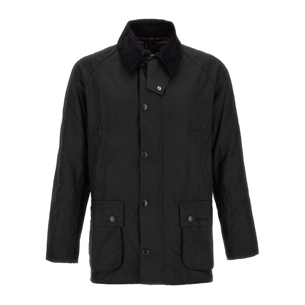 Barbour Black Cotton Men's Jacket